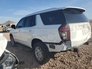 2023 Chevrolet Tahoe LS z VIN 1GNSCMKD7PR283453, wystawiony jako Copart lot #81376314 z przebiegiem 21 308 mil mil oraz Szkoda całkowita • Salvage title. Historia ofert i sprzedaży dostępna na DreamBid. Obrazek 2.