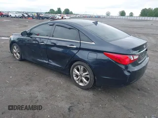 2013 Hyundai Sonata Limited with VIN 5NPEC4AC0DH559912, listed as a IAAI auction lot 42218654 with 156,802 mi miles and . Bid and sale history available at carsss.com. Image 3.
