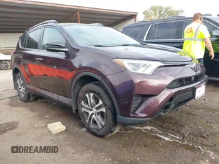 2017 Toyota RAV4 LE with VIN 2T3BFREV9HW600006, listed as a IAAI auction lot 40718177 with 122,119 mi miles. Bid and sale history available at carsss.com. Image 1.