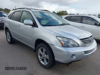 2008 Lexus RX 400h with VIN JTJHW31U982051269, listed as a IAAI auction lot 41109230 with 236,885 mi miles and . Bid and sale history available at DreamBid. Image 1.