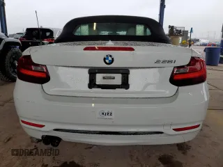 2016 BMW 2 Series 228i with VIN WBA1K9C54GV710166, listed as a Copart auction lot 48294275 with 0 mi miles and Salvage Title. Bid and sale history available at carsss.com. Image 6.