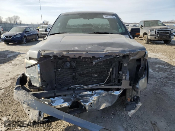 2009 Ford F-150 XL with VIN 1FTPF12V99KB90653, listed as a Copart auction lot 89313145 with 112,495 mi miles and Salvage Title. Bid and sale history available at carsss.com. Image 5.