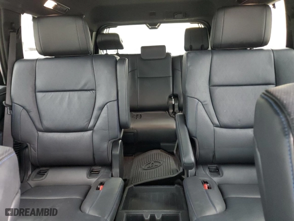 2023 Toyota Sequoia SR5 with VIN 7SVAAABA4PX001883, listed as a Copart auction lot 48304855 with 20,773 mi miles and Salvage Title. Bid and sale history available at carsss.com. Image 10.
