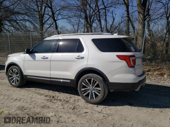 2016 Ford Explorer Platinum with VIN 1FM5K8HT1GGC84748, listed as a Copart auction lot 48681925 with 159,968 mi miles and Clean Title. Bid and sale history available at DreamBid. Image 2.