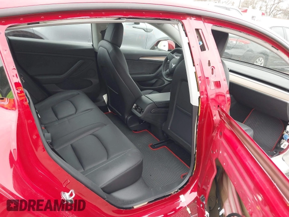 2022 Tesla Model 3 Performance with VIN 5YJ3E1ECXNF329188, listed as a IAAI auction lot 41308371 with 15,220 mi miles and . Bid and sale history available at DreamBid. Image 8.