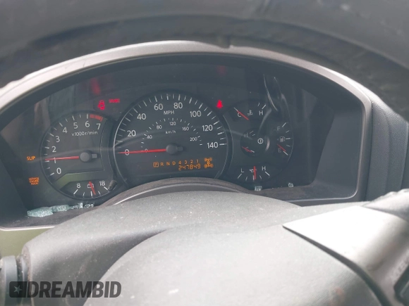 2005 Nissan Titan SE with VIN 1N6AA06BX5N512401, listed as a IAAI auction lot 41462412 with 247,849 mi miles and . Bid and sale history available at DreamBid. Image 7.