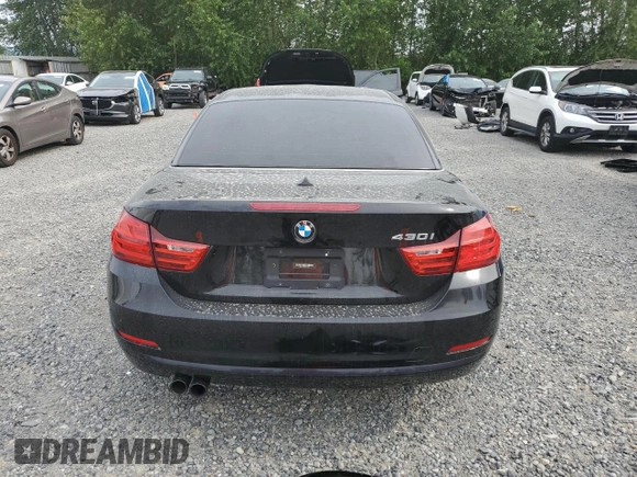 2017 BMW 4 Series 430i with VIN WBA4U7C5XH5H19258, listed as a Copart auction lot 62424475 with 70,965 mi miles and Clean title. Bid and sale history available at DreamBid. Image 6.