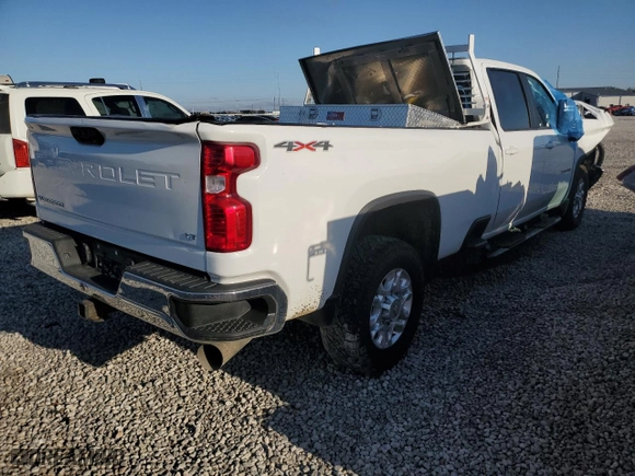 2022 Chevrolet Silverado 3500HD LT with VIN 1GC4YTEY9NF143480, listed as a Copart auction lot 78514694 with 0 mi miles and Salvage Title. Bid and sale history available at carsss.com. Image 3.
