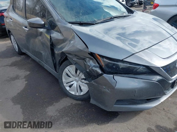 2022 Nissan LEAF S with VIN 1N4AZ1BV0NC559410, listed as a IAAI auction lot 41806174 with 32,289 mi miles and . Bid and sale history available at DreamBid. Image 6.