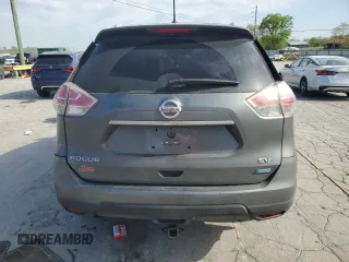 2014 Nissan Rogue SV with VIN 5N1AT2ML3EC794358, listed as a Copart auction lot 53094715 with 191,889 mi miles and Salvage Title. Bid and sale history available at carsss.com. Image 6.