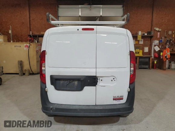 2015 Ram ProMaster City Cargo Tradesman z VIN ZFBERFAT7F6A53619, wystawiony jako Copart lot #54304605 z przebiegiem 113 667 mil mil oraz Szkoda całkowita • Salvage title. Historia ofert i sprzedaży dostępna na DreamBid. Obrazek 6.