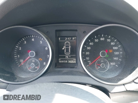 2013 Volkswagen Golf w/Conv with VIN WVWDB7AJ3DW122821, listed as a IAAI auction lot 42348686 with 169,159 mi miles and . Bid and sale history available at DreamBid. Image 7.