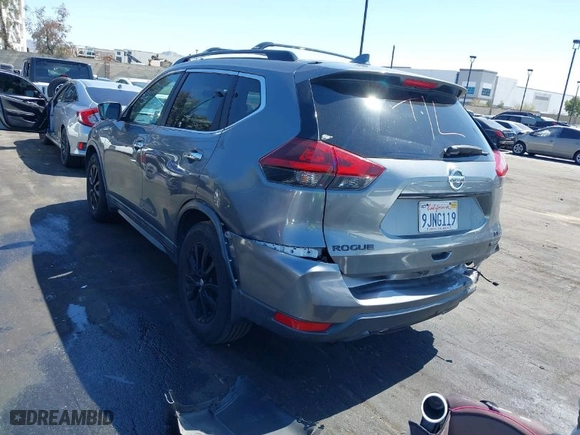 2018 Nissan Rogue SV with VIN 5N1AT2MT6JC748923, listed as a IAAI auction lot 41855047 with 71210 miles. Bid and sale history available at carsss.com. Image 3.