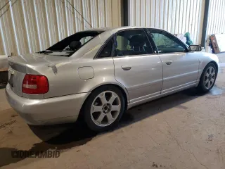 2001 Audi S4 with VIN WAURD68D91A134956, listed as a Copart auction lot 71486204 with 238,548 mi miles and Clean Title. Bid and sale history available at carsss.com. Image 3.