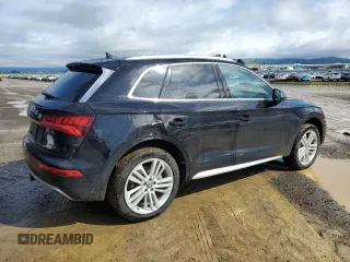 2020 Audi Q5 Premium Plus with VIN WA1BNAFY0L2076155, listed as a Copart auction lot 45599985 with 41,366 mi miles and Salvage Title. Bid and sale history available at carsss.com. Image 3.