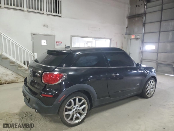 2013 MINI Cooper Paceman S ALL4 with VIN WMWSS7C50DWN51600, listed as a Copart auction lot 74390734 with 0 miles and Salvage Title. Bid and sale history available at carsss.com. Image 3.