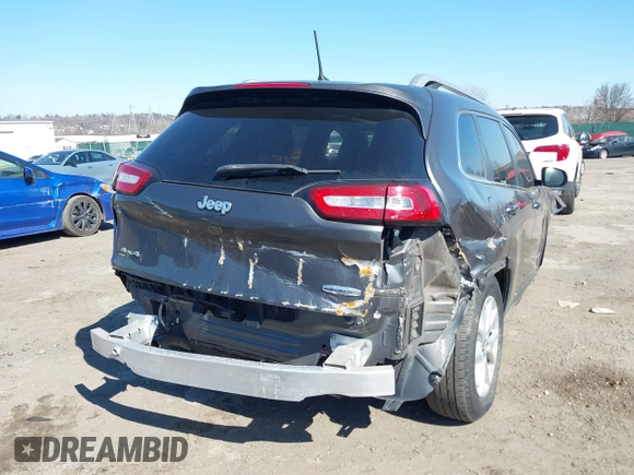 2017 Jeep Cherokee Latitude with VIN 1C4PJMCS2HW575645, listed as a IAAI auction lot 41747140 with 1 mi miles. Bid and sale history available at carsss.com. Image 6.