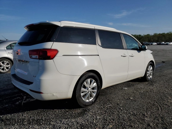 2017 Kia Sedona LX with VIN KNDMB5C1XH6335661, listed as a Copart auction lot 51413225 with 133,903 mi miles and Salvage Title. Bid and sale history available at DreamBid. Image 3.