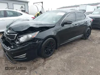 2013 Kia Optima SX with VIN 5XXGR4A65DG218034, listed as a IAAI auction lot 42027756 with 100,285 mi miles and . Bid and sale history available at DreamBid. Image 18.