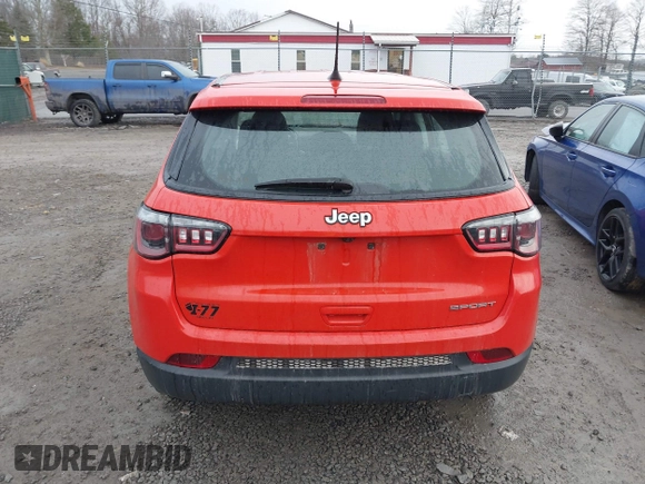 2020 Jeep Compass Sport с VIN 3C4NJCAB8LT252994, выставлен на аукционе IAAI как лот 41646102 с пробегом 71 869 миль миль и . История ставок и продаж доступна на DreamBid. Изображение 16.