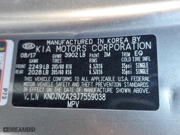 2018 Kia Soul with VIN KNDJN2A29J7559038, listed as a Copart auction lot 50042915 with 110,956 mi miles and Salvage Title. Bid and sale history available at carsss.com. Image 12.