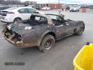 1981 Chevrolet Corvette with VIN 1G1AY8760BS430696, listed as a IAAI auction lot 41482473 with 1 mi miles. Bid and sale history available at carsss.com. Image 4.