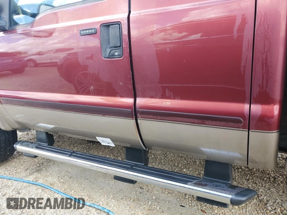 2005 Ford Super Duty F-250 XL with VIN 1FTSX21545EA06954, listed as a Copart auction lot 73829564 with 217,314 mi miles and Salvage Title. Bid and sale history available at carsss.com. Image 12.