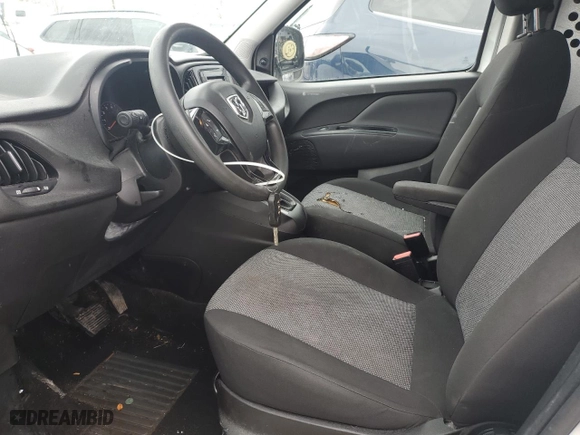2019 Ram ProMaster City Cargo Van Tradesman with VIN ZFBHRFAB4K6N48548, listed as a Copart auction lot 47012605 with 96,254 mi miles and Salvage Title. Bid and sale history available at carsss.com. Image 7.