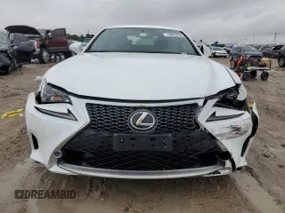 2017 Lexus RC with VIN JTHSM5BC0H5003592, listed as a Copart auction lot 44818705 with 51,871 mi miles and Salvage Title. Bid and sale history available at carsss.com. Image 5.