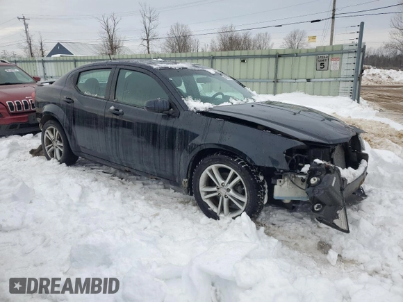 2012 Dodge Avenger SXT Plus with VIN 1C3CDZEG8CN244048, listed as a Copart auction lot 44672875 with 176,067 mi miles and Non Repairable. Bid and sale history available at carsss.com. Image 4.