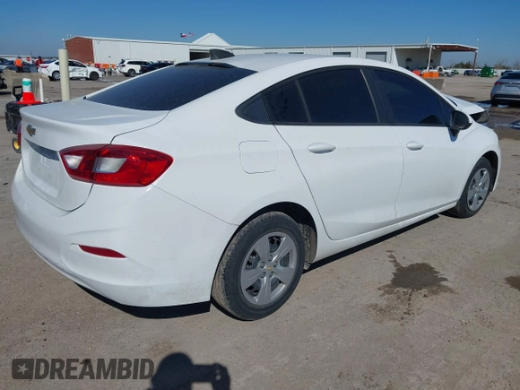2018 Chevrolet Cruze LS with VIN 1G1BC5SM6J7214781, listed as a IAAI auction lot 41485333 with 119,546 mi miles and . Bid and sale history available at DreamBid. Image 4.