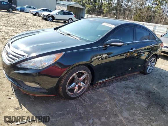 2014 Hyundai Sonata SE with VIN 5NPEC4AC4EH807600, listed as a Copart auction lot 43781065 with 91,030 mi miles and Salvage Title. Bid and sale history available at DreamBid. Image 1.