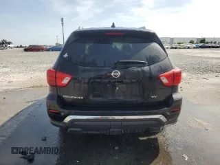 2019 Nissan Pathfinder SV z VIN 5N1DR2MN6KC588508, wystawiony jako Copart lot #53948375 z przebiegiem 148 239 mil mil oraz Szkoda całkowita • Salvage title. Historia ofert i sprzedaży dostępna na DreamBid. Obrazek 6.