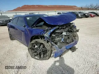 2022 Dodge Charger SXT with VIN 2C3CDXBG5NH224828, listed as a Copart auction lot 47129175 with 28,822 mi miles and Salvage Title. Bid and sale history available at DreamBid. Image 10.