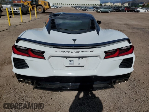 2023 Chevrolet Corvette 1LT with VIN 1G1YA2D40P5138801, listed as a Copart auction lot 86549314 with 6,374 mi miles and Salvage title. Bid and sale history available at DreamBid. Image 6.