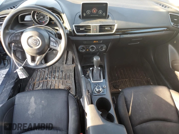 2016 Mazda 3 i Sport with VIN 3MZBM1U70GM304685, listed as a Copart auction lot 46882935 with 132,296 mi miles and Salvage Title. Bid and sale history available at DreamBid. Image 8.