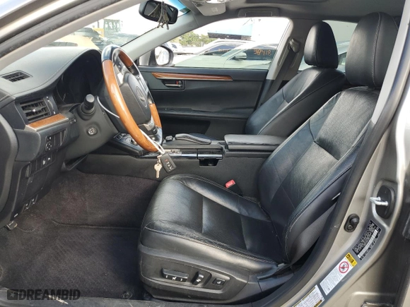 2015 Lexus ES 300h Hybrid with VIN JTHBW1GG9F2093712, listed as a Copart auction lot 38502273 with 77,527 mi miles. Bid and sale history available at carsss.com. Image 7.