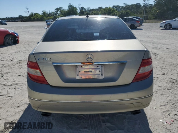2010 Mercedes-Benz C-Class C 300 Sport with VIN WDDGF5EBXAR118838, listed as a Copart auction lot 50185105 with 146,712 mi miles and Salvage Title. Bid and sale history available at carsss.com. Image 6.