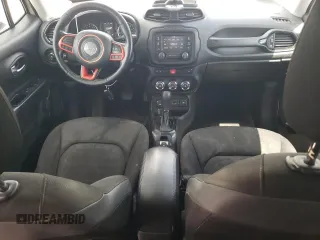 2017 Jeep Renegade Latitude with VIN ZACCJBBB0HPE65744, listed as a Copart auction lot 56294775 with 161,187 mi miles and Salvage title. Bid and sale history available at DreamBid. Image 8.