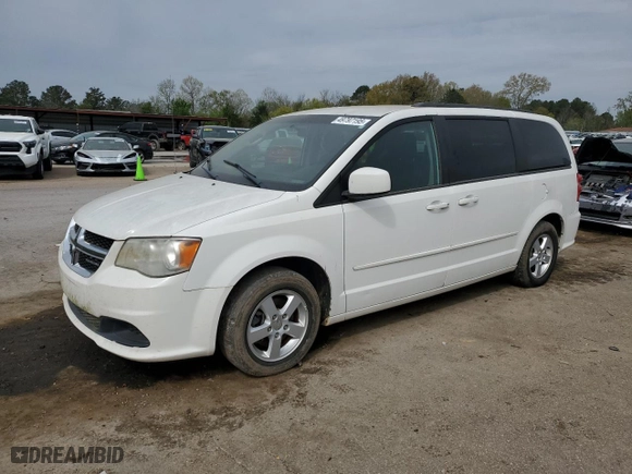 2012 Dodge Grand Caravan SXT with VIN 2C4RDGCG0CR196335, listed as a Copart auction lot 49797195 with 168,762 mi miles and Clean Title. Bid and sale history available at carsss.com. Image 1.