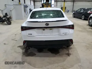 2021 Lexus IS 350 F Sport with VIN JTHGZ1E25M5019560, listed as a Copart auction lot 51089665 with Not Provided miles and Salvage Title. Bid and sale history available at DreamBid. Image 6.