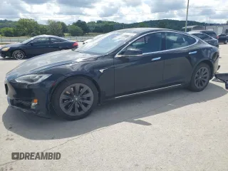 2018 Tesla Model S 75D with VIN 5YJSA1E26JF247516, listed as a Copart auction lot 64101915 with Not provided miles and Salvage title. Bid and sale history available at DreamBid. Image 1.