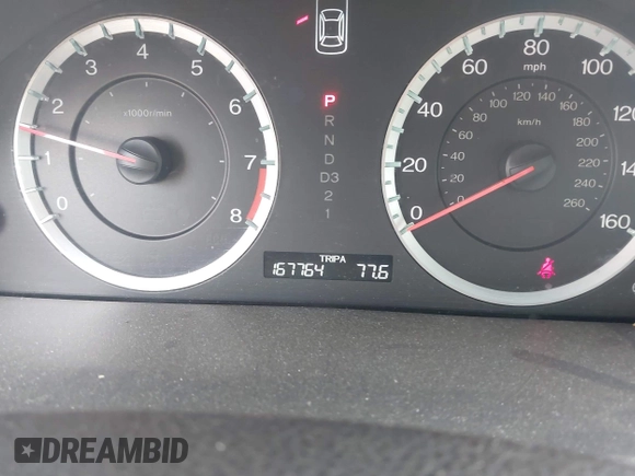 2012 Honda Accord EX with VIN 1HGCP2F77CA228604, listed as a IAAI auction lot 41914130 with 167,764 mi miles and . Bid and sale history available at DreamBid. Image 15.