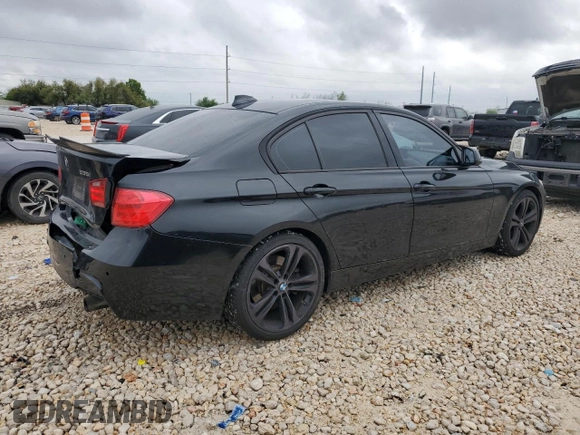 2014 BMW 3 Series 335i with VIN WBA3A9G50ENR97346, listed as a Copart auction lot 51035095 with 104,565 mi miles and Salvage Title. Bid and sale history available at carsss.com. Image 3.