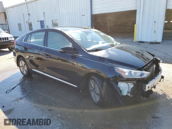 2021 Hyundai Ioniq SE with VIN KMHC75LC2MU248546, listed as a Copart auction lot 46315855 with 347,942 mi miles and Non Repairable. Bid and sale history available at DreamBid. Image 4.