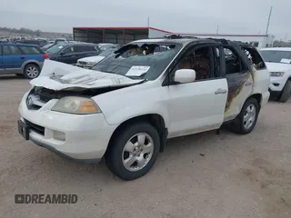 2005 Acura MDX with VIN 2HNYD18295H559868, listed as a IAAI auction lot 41528222 with 1 mi miles. Bid and sale history available at carsss.com. Image 2.
