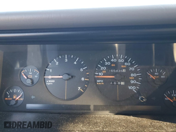 1994 Jeep Grand Cherokee Laredo with VIN 1J4FX58S1RC334178, listed as a Copart auction lot 75943554 with 165,435 mi miles and Clean Title. Bid and sale history available at carsss.com. Image 9.