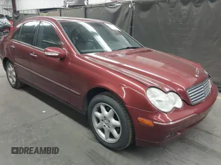 2002 Mercedes-Benz C with VIN WDBRF61J72F200727, listed as a IAAI auction lot 42108046 with Not Provided miles. Bid and sale history available at carsss.com. Image 1.