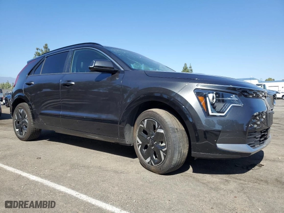 2023 Kia Niro EV Wind with VIN KNDCR3L12P5033815, listed as a Copart auction lot 68583644 with 41,453 mi miles and Salvage Title. Bid and sale history available at carsss.com. Image 4.