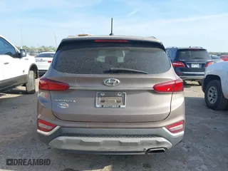 2019 Hyundai Santa Fe SE with VIN 5NMS23AD3KH117001, listed as a IAAI auction lot 41898888 with 108,418 mi miles. Bid and sale history available at carsss.com. Image 16.